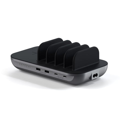 Satechi Dock5 USB-laddningsstation med trådlös laddning Tillbehör 