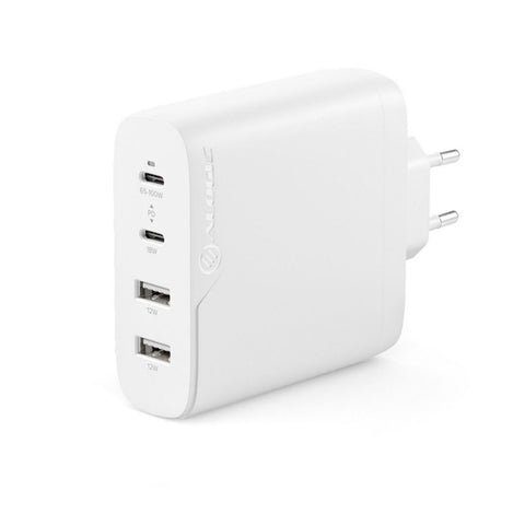 ALOGIC Rapid Power 100W GaN-laddare 4-portars inkl. 2 m USB-C-laddkabel  