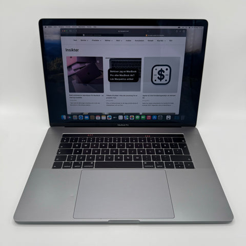 Begagnad - MacBook Pro (15-inch, 2018)