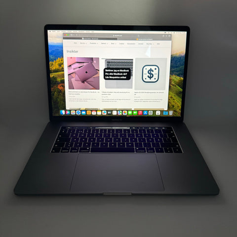Begagnad - MacBook Pro (15-inch, 2018)