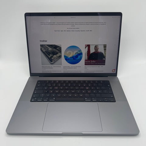 Begagnad - MacBook Pro MacBook Pro (16-inch, 2021) Begagnad Dator MacBook Pro M1 Begagnad 
