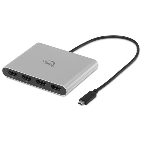 OWC USB-C Quad HDMI 4K Display Adapter with DisplayLink Dockningsstation 