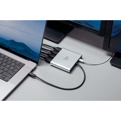 OWC USB-C Quad HDMI 4K Display Adapter with DisplayLink Dockningsstation 