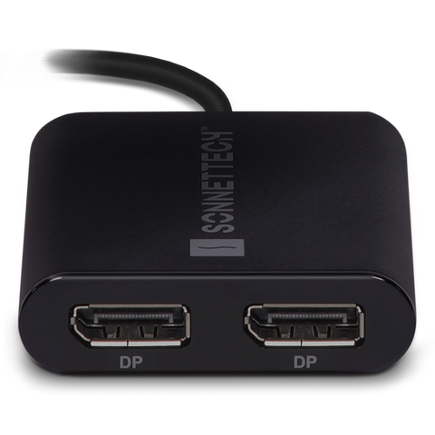 SONNET USB-C Dual 4K 60Hz DisplayPort Adapter for M1/M2/M3 Macs Dual DisplayPort Adapter 