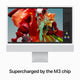 iMac 24-tum M3-chip med 8-Core CPU/8-Core GPU - Silver