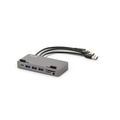 LMP USB-C Attach Dock Pro 4K 10 Port for iMac, USB-C Tillbehör LMP USB-C Attach Dock Pro 4K 10 Port for iMac, USB-C - portar imac