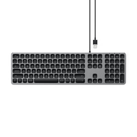 Satechi tangentbord med USB anslutning - Nordisk Layout Tangentbord Satechi tangetbord med USB anslutning - Tangentbord Mac